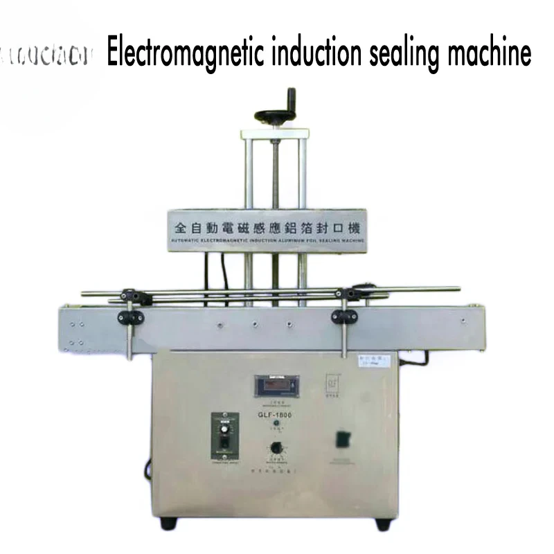 1 Stück Automatische elektromagnetische Induktions-Aluminiumfolienversiegelungsmaschine GLF-1800 Großkalibrige Folienversiegelungsmaschine 220 V