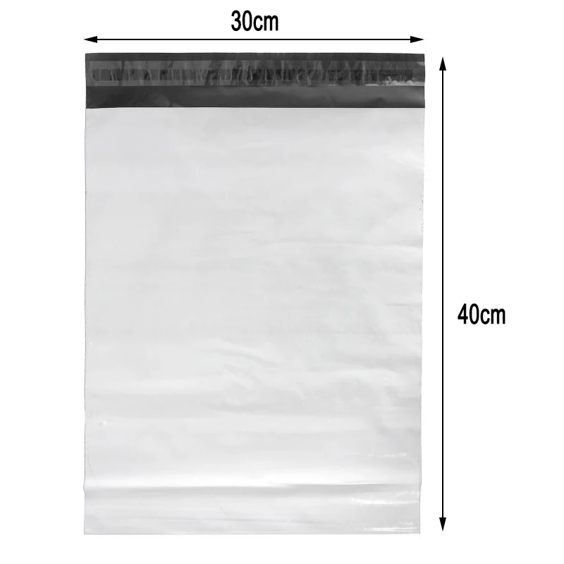 100Pcs/Lot Plastic Envelope Bags Self-seal Adhesive Courier Storage Bags White Plastic Poly Envelope Mailer Shipping Bags