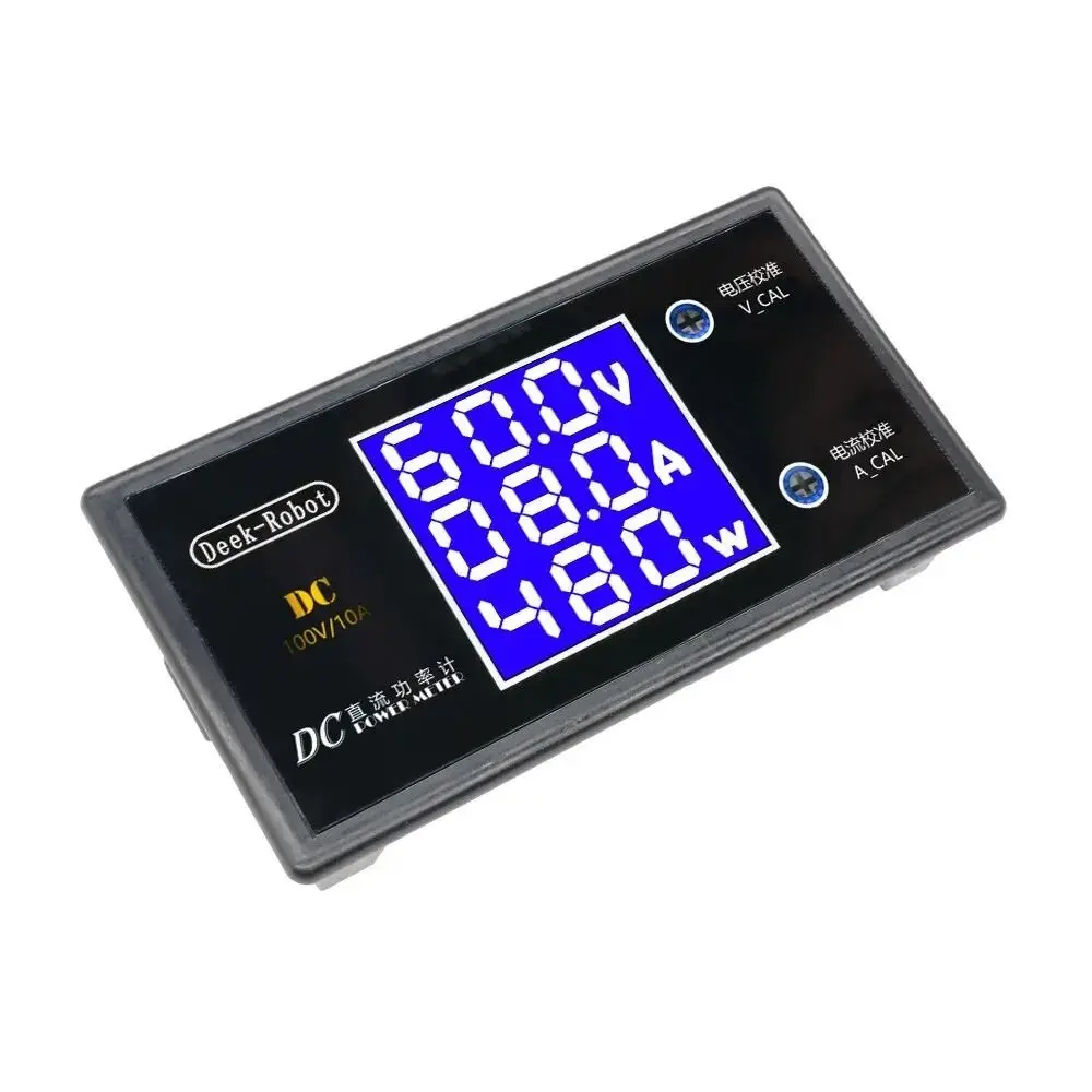 DC0-100V Digital Multimeter Large LCD Screen 10A Capacity Current Meter Digital Display Voltage Meter Electrical Testing