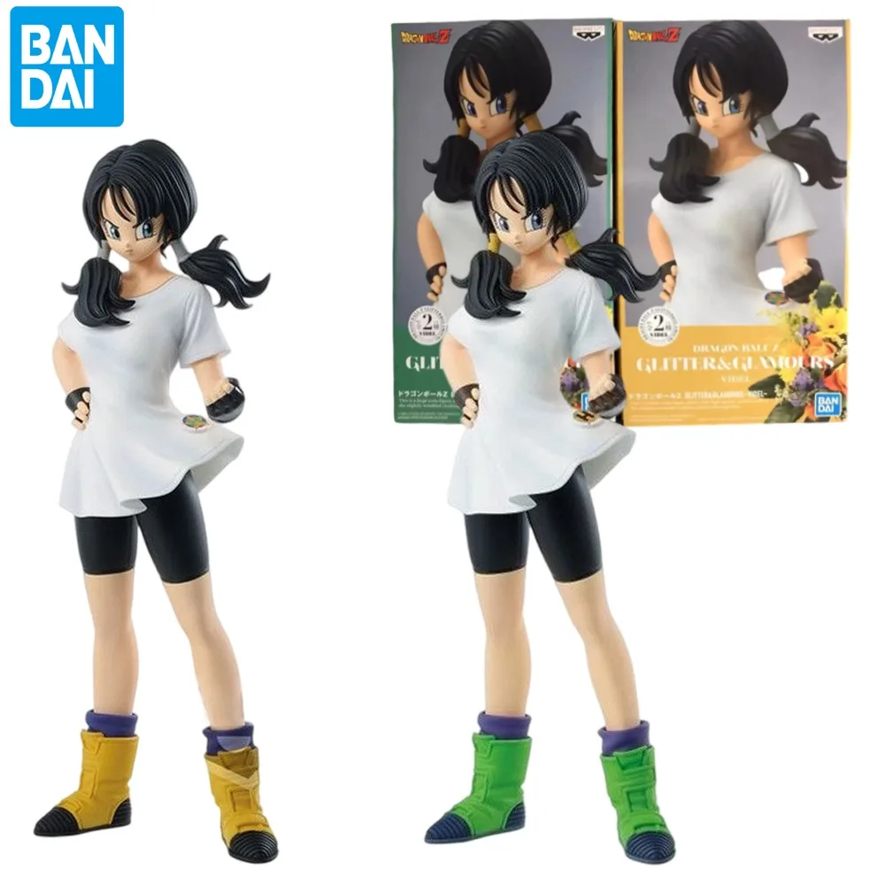 

100% Original Genuine Banpresto Dragon Ball Z Glitter ＆ Glamours 25cm Videl Ornaments Doll Toys Gifts For Girlfriend