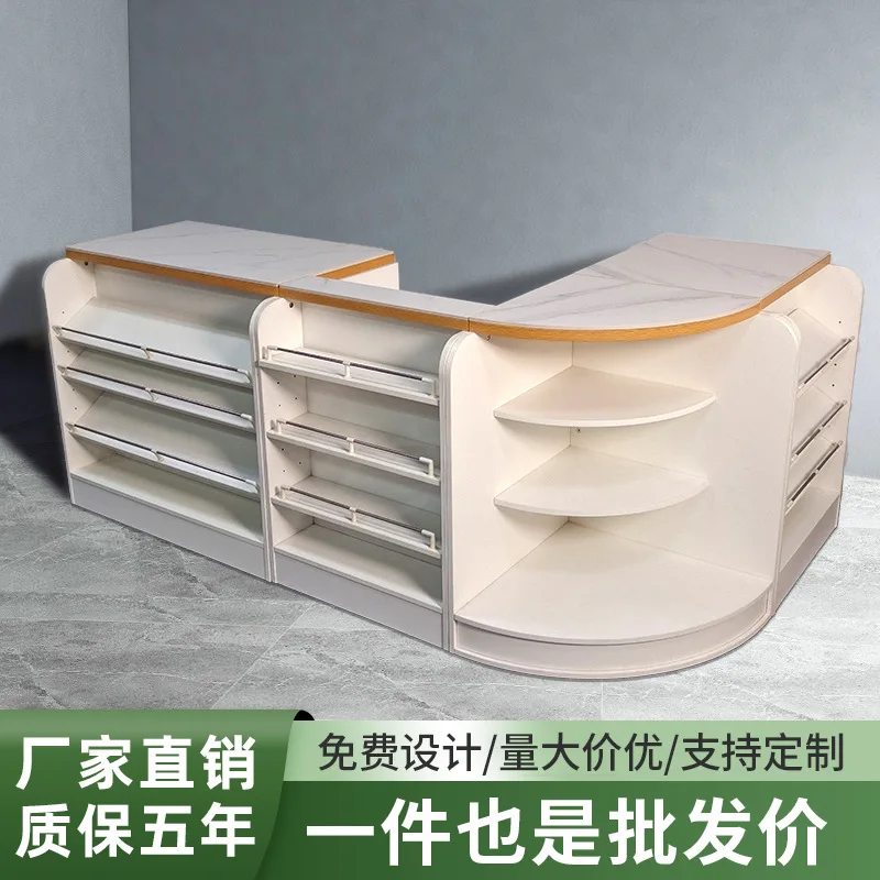 

Custom. Supermarket Cashier Modern Simple Display Cabinet Combination Small Bar Convenience Store Maternal and Infant St