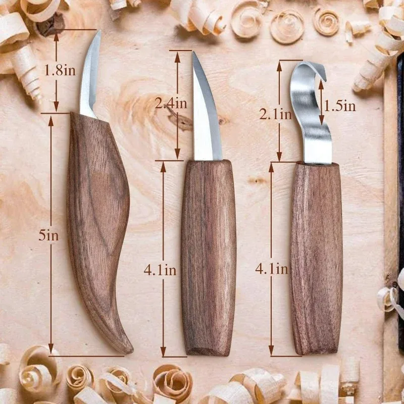 Wood Carving Kit Tools Wood Carving Knife DIY Peeling Woodcarving Hand Tool Set Woodcut Wood Carving Knives Worker