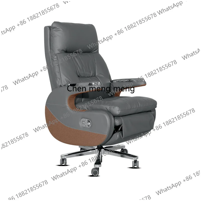 

Comfortable sedentary business class chair Modern simple reclining dual-purpose home comfortable boss chair