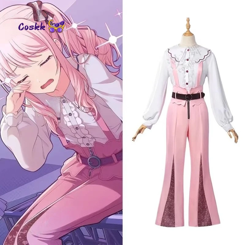 Mizuki akiyama mizuki fantasias de cosplay para projeto de jogo bol sekai mzk pjsk rosa mergulhado dia das bruxas ixde chant