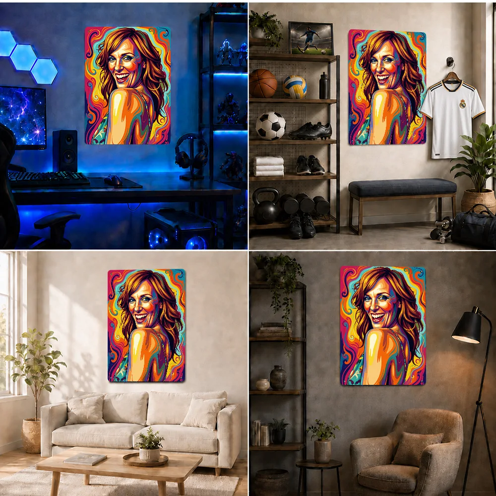 Pôster de alumínio com retrato - Home Cinema Inspiration avaliação e preço