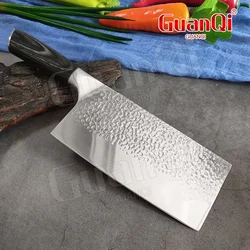 8 Inches Cutting Knife Butcher 3 Layers Composite Stainless Steel High Performance Professional Kitchen Chef Cook Slice Knife