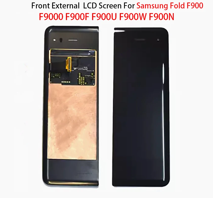 External Front outer LCD Screen Display Replacement  For Samsung Galaxy Fold  F900 F9000 F900F F900U F900W F900N