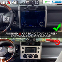13.1inch Android13 Car Radio Screen For Toyota FJ Cruiser 2006-2022 Stereo 4G GPS Multimedia Player Navigation Carplay Bluetooth