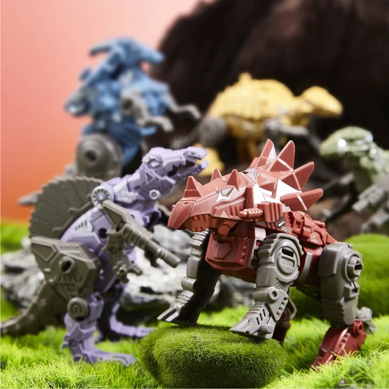 

Deformation Dinosaur Warrior Children Toys Assembled Robot Dinosaur Team Model 5 in 1 Dinosaur Fusion Set Toys For Boy Kid Gifts