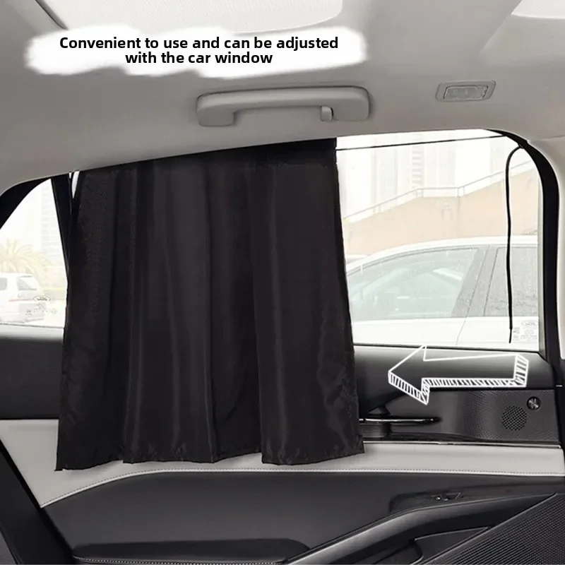 

Suction Cup Curtain In The Car Window Sunshade Cover Cartoon Universal Side Window Sunshade UV Protection for Kid Baby Children