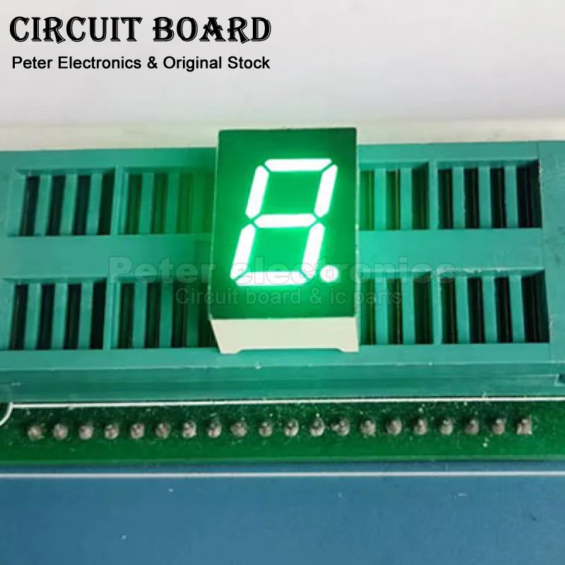 5pcs 0.5inch 1Bit LED Digits Display High-light Red Cathode 5011AS/AH Anode 5101BH/BS Red 8 Figure display Light