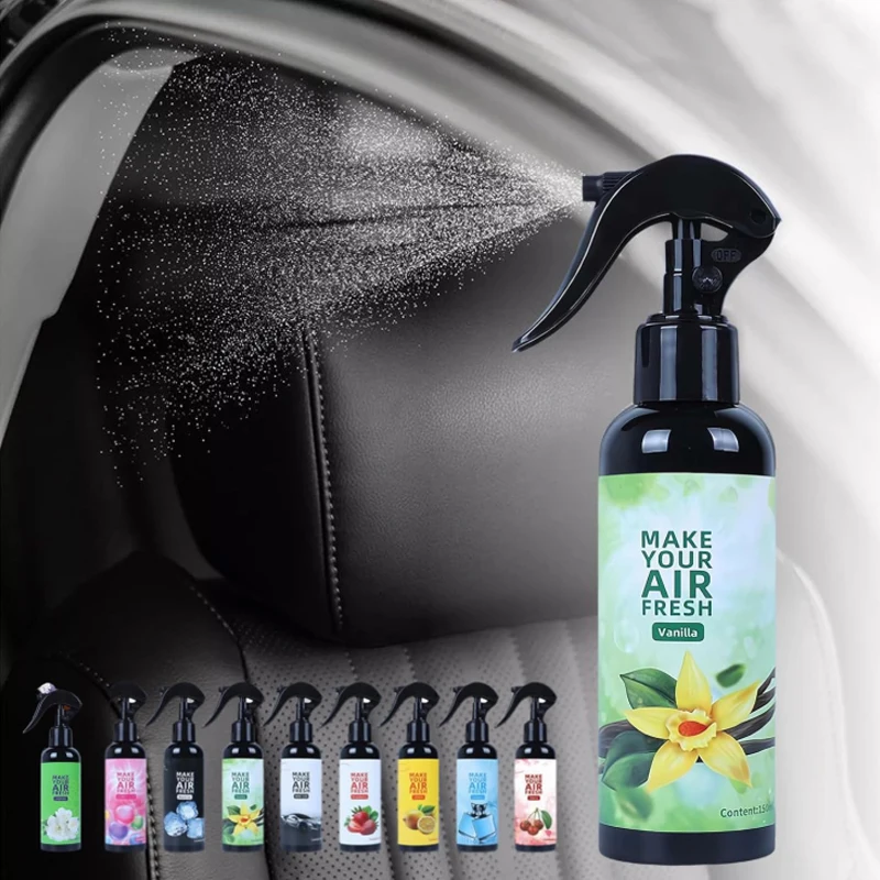 

150ML Car Air Freshener Hand Spray Perfume Odor Eliminator Essential Long-Lasting Auto Aromatherapy Car Deodorant Supplies