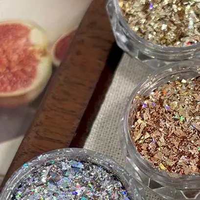 1 caja de Mini estrella brillante, purpurina para uñas, pentagrama brillante, decoración de uñas, accesorios de diseño de salón, diseño artístico de uñas DIY