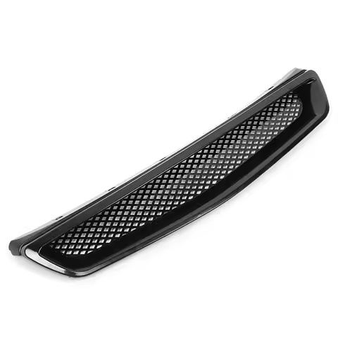 Bumper Grille Front Grill Grille Replacement Front Hood Grill Grille for EK JDM Type R Fit for Honda Civic 1999-2000