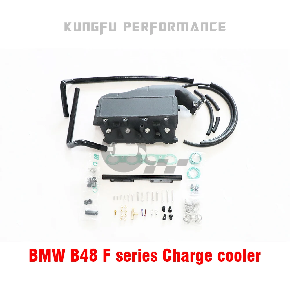 

KUNGFU PERFORMANCE Алюминиевый модернизированный впускной коллектор B46 Интеркулер B48 Gen1 B48B20B F20 F21 318i 320i 330i 330e F22 420i