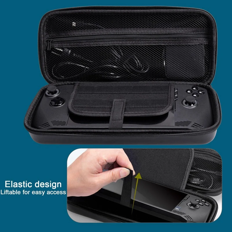 Portable Storage Bag Carrying Case For MSI Claw Game Console EVA Waterproof And Anti Drop Protective Handbag