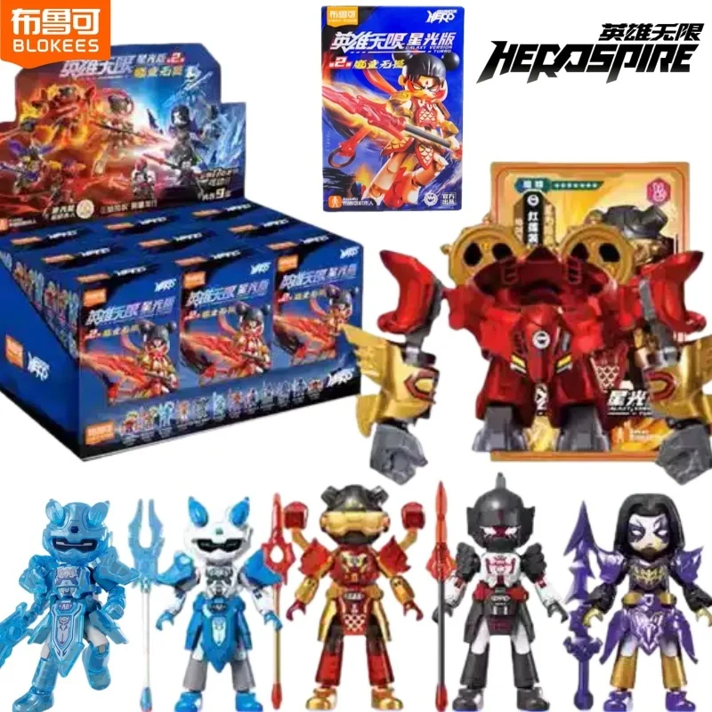 

Строительный блок «Человек-Герои бесконечно 2nd Nezha Aobing Shen Gongbao», сборная модель, слепая коробка, игрушка, детские подарки