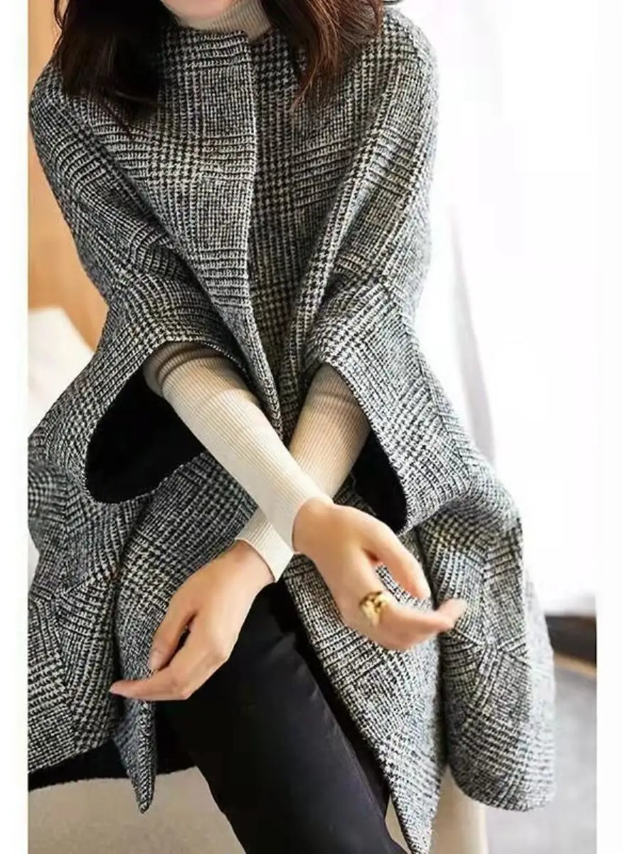 manteau-classique-italien-en-tissu-ecossais-epais-avec-col-chale-fausse-collier-pour-femme-vetement-d'exterieur-tendance-pour-l'hiver-par-angqi-ield