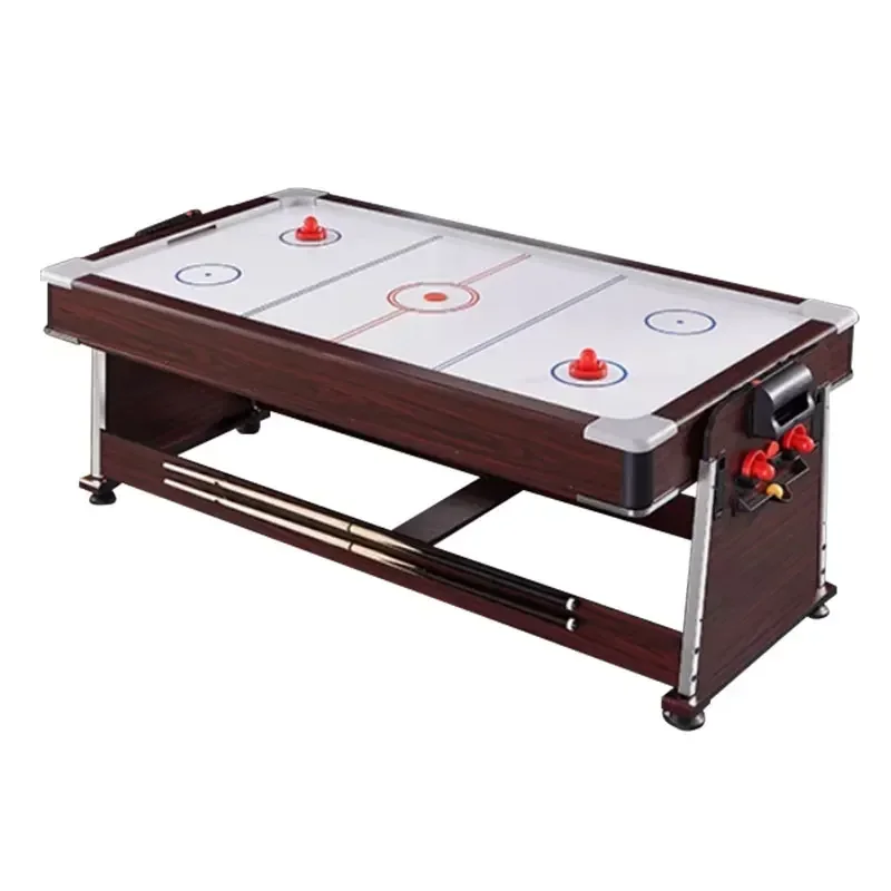 Wholesale 4-in-1 Multi Sport Game Table Rotating Combination Indoor Table with Solid Wood Legs MDF Cushion Material Custom Size