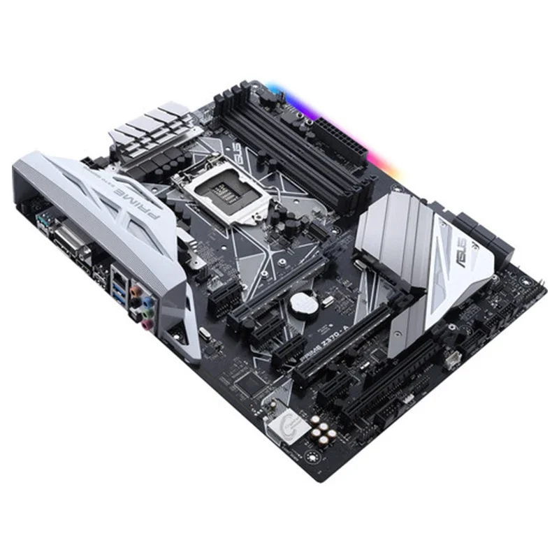 Utilisé Bali Z370-A Motherbaord DDR4 64GB Bureau M.2 PCI-E 3.0 Overlocking i7 i5 i3 Prise HDMI-Compatible ZsuspecATX