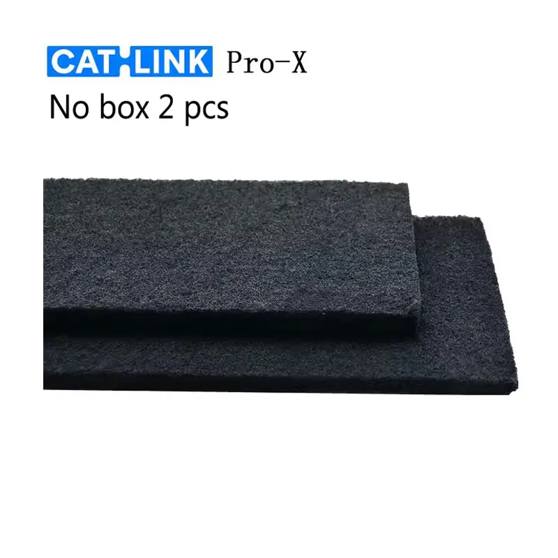 CATLINK Automatic Cat Litter Box Pro-X with Carbon and Cotton Filters, Replacement Accessories Pet Supplies for Cats Absorb Odor