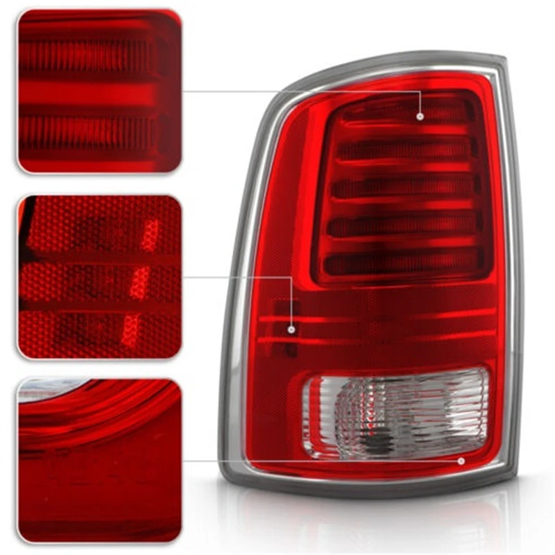 For Dodge Ram 1500 2500 3500 2013-2018 Car LED Rear Tail Light Turn Signal Light Stop Brake Lamp Reverse Fog Lamp 68093078AC