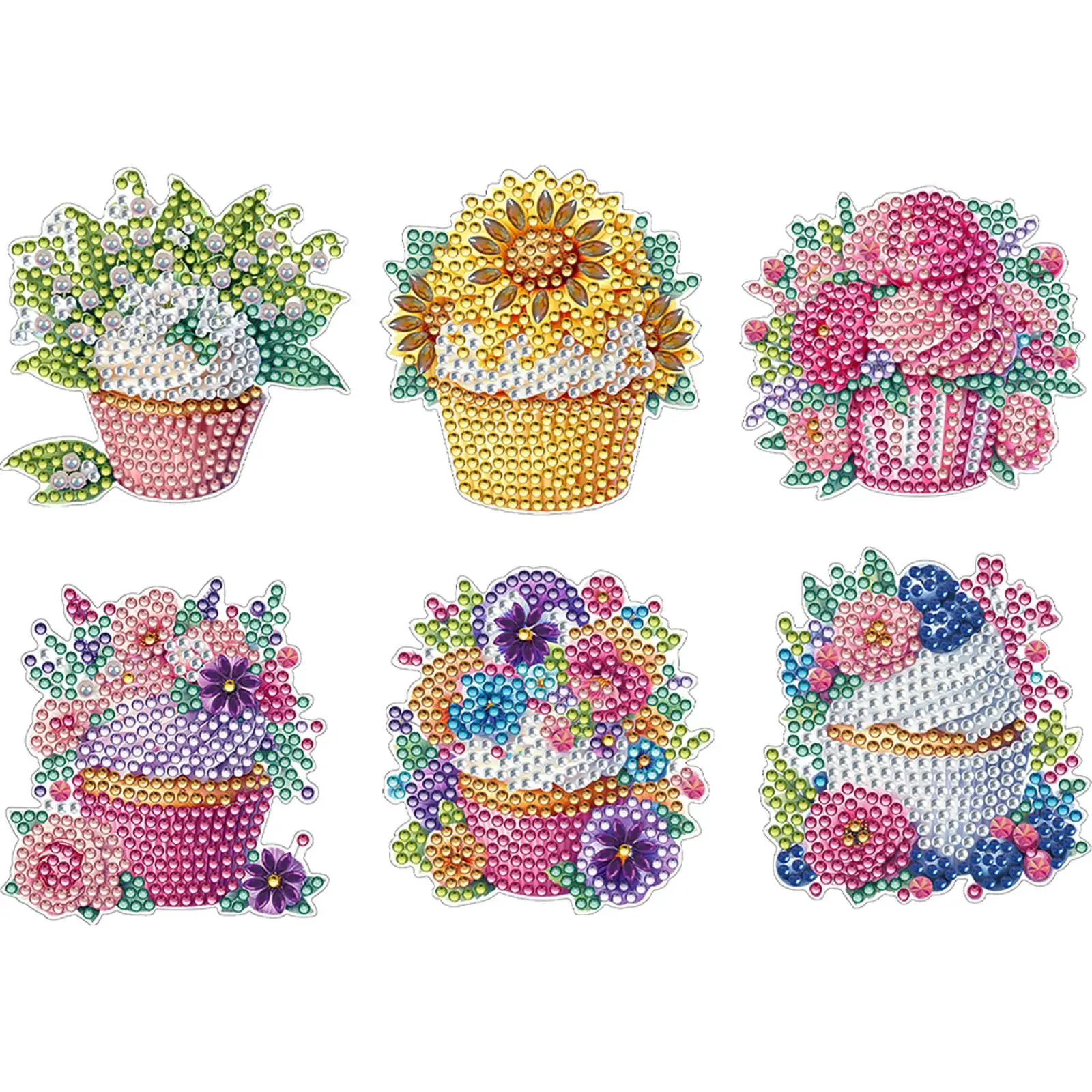 6Pcs Acrylic Diy An…