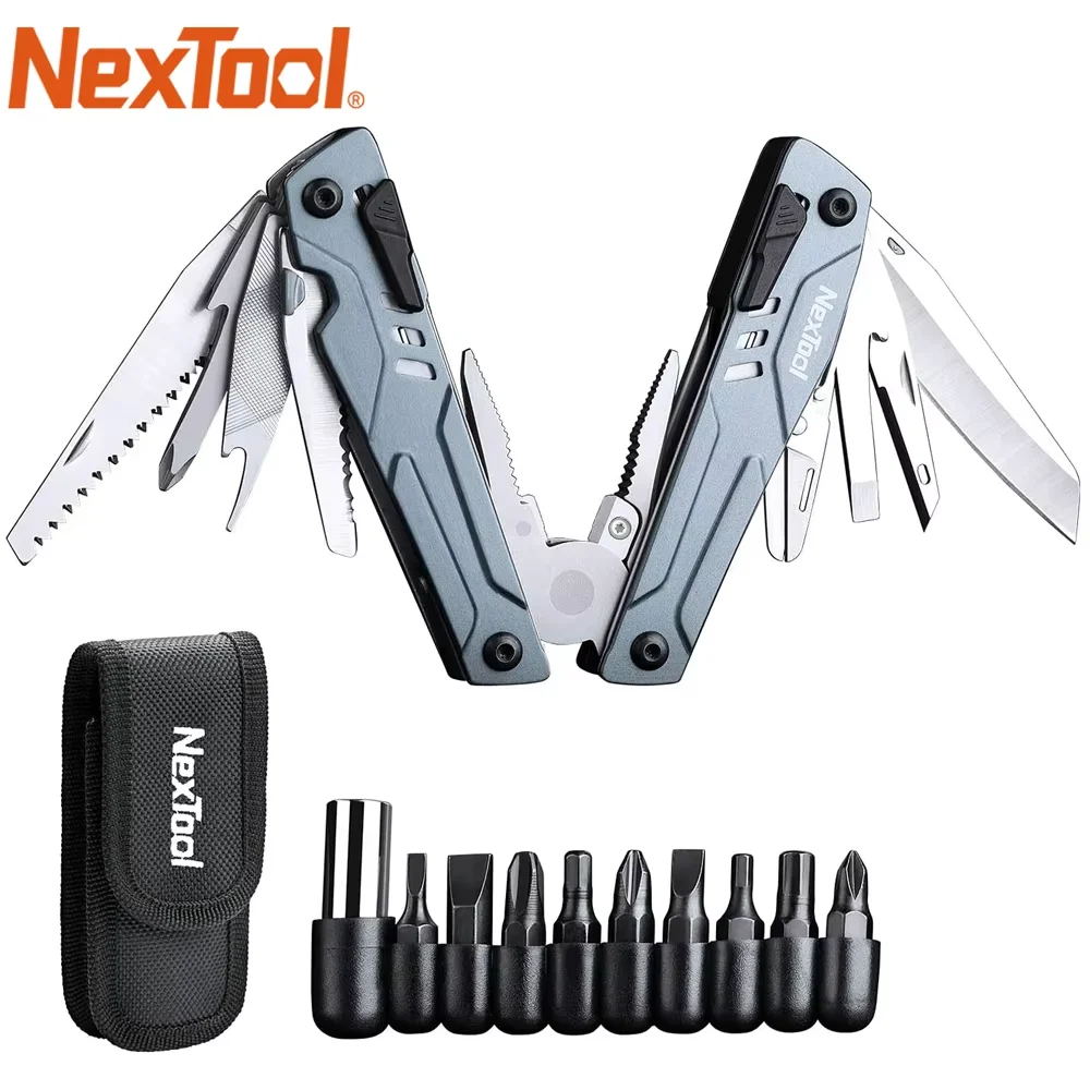 NexTool Sailor Pro S30 Multitool Tang 14 In 1 Draagbare Opvouwbare Zakmes Schaar Schroevendraaier Voor Camping Survival Gereedschap