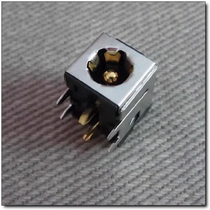 DC power supply 5.5x2.5 socket 2P gold-plated high current female connector 2DC-G213-B