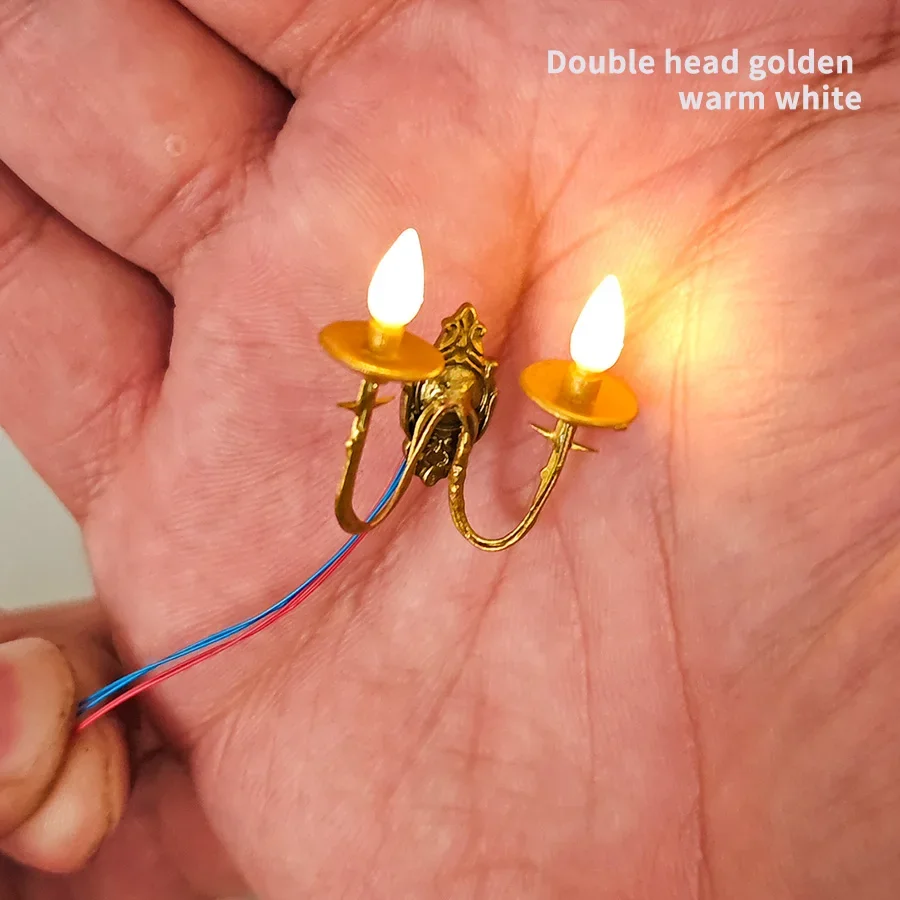 3v lâmpada de parede em miniatura modelo luz para ho diy modelo fazendo kits arquitetura construção layout decoração para diorama