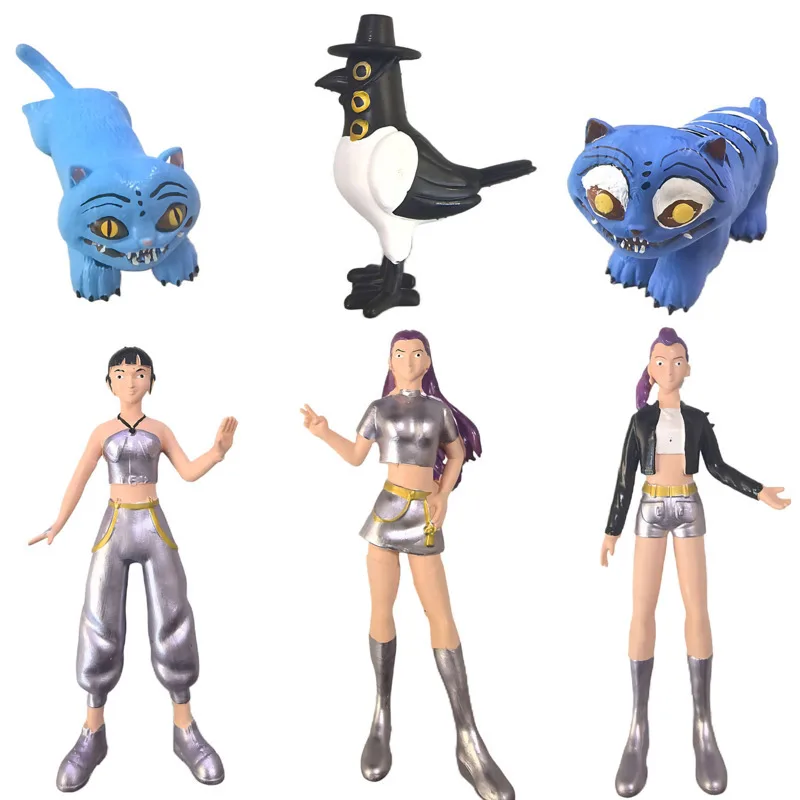 Figura de Anime Kpop Demon Hunters, modelo de juguete, periféricos de juegos de dibujos animados, decoración de escritorio, colección de figuras, modelo de juguete para regalo de chico