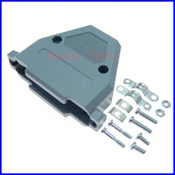 5Pcs Plastic Cover Housing Hood For D-SUB 37 Pin 2 Rows DB37 Pin Serial connector DB62