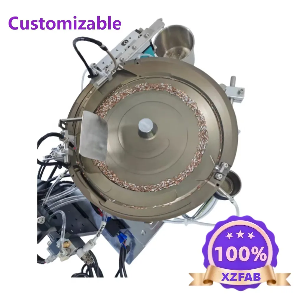 Factory Direct 2026 1000 Screw Terminal Copper Cap Vibrating Bowl Feeder Electromechanical Magnetic Vibrating Feeder Automatic F