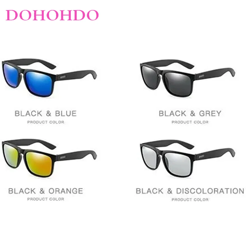 Vintage Polarization Square Women Sunglasses Brand Designer Anti-glare Men Eyewear Outdoor Sports Goggles Unisex UV400 Lunette