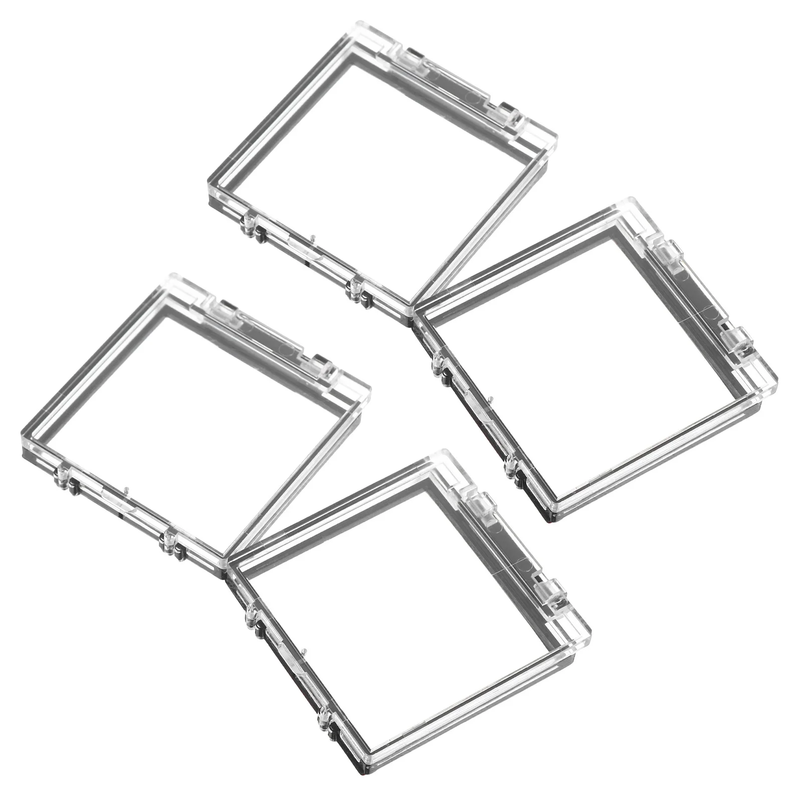 

4Pcs Computer Power Button Switch Cover - 41Mm Removable Transparent Guard Protector for Pc Appliances Elevator Push Buttons