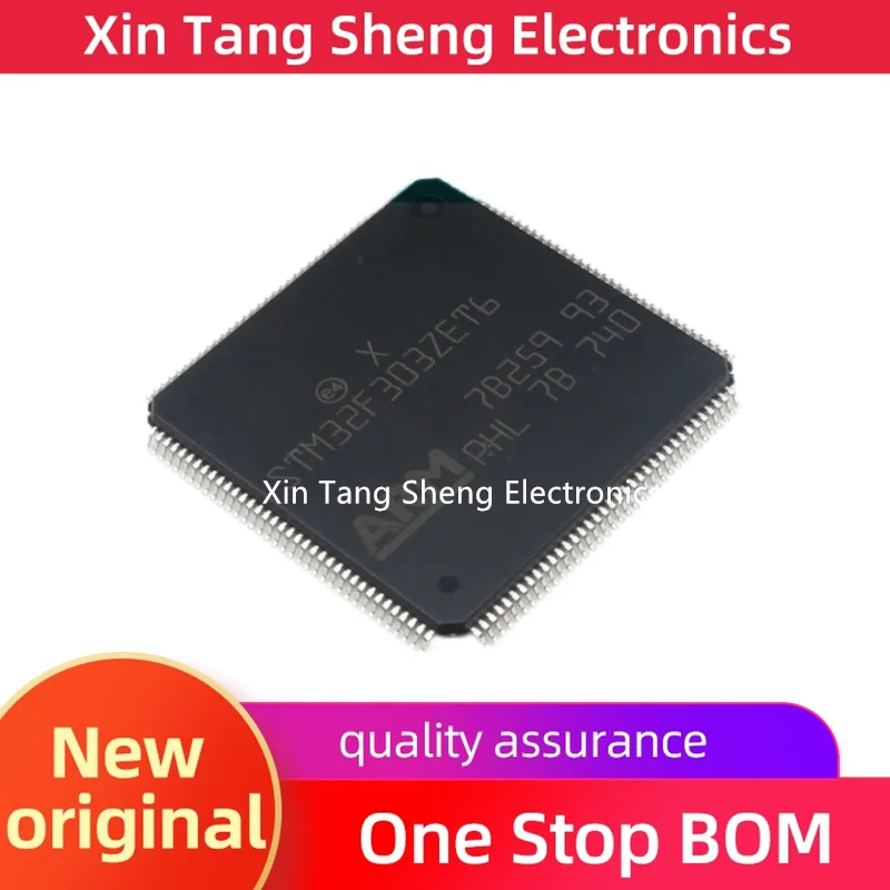 

New original STM32F303ZET6 STM32F303 package LQFP-144 microcontroller ic chip
