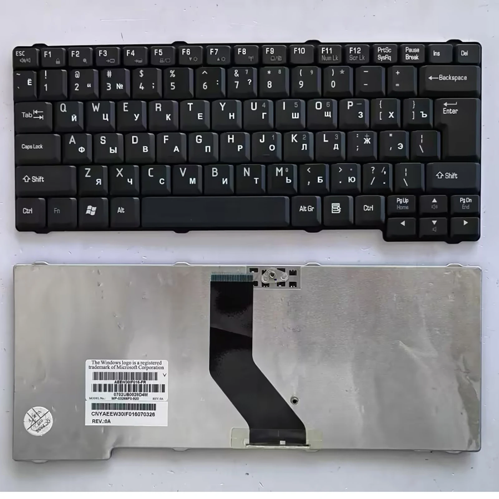

RU Layout for Toshiba Satellite L20 L10 L15 L100 Laptop Keyboard