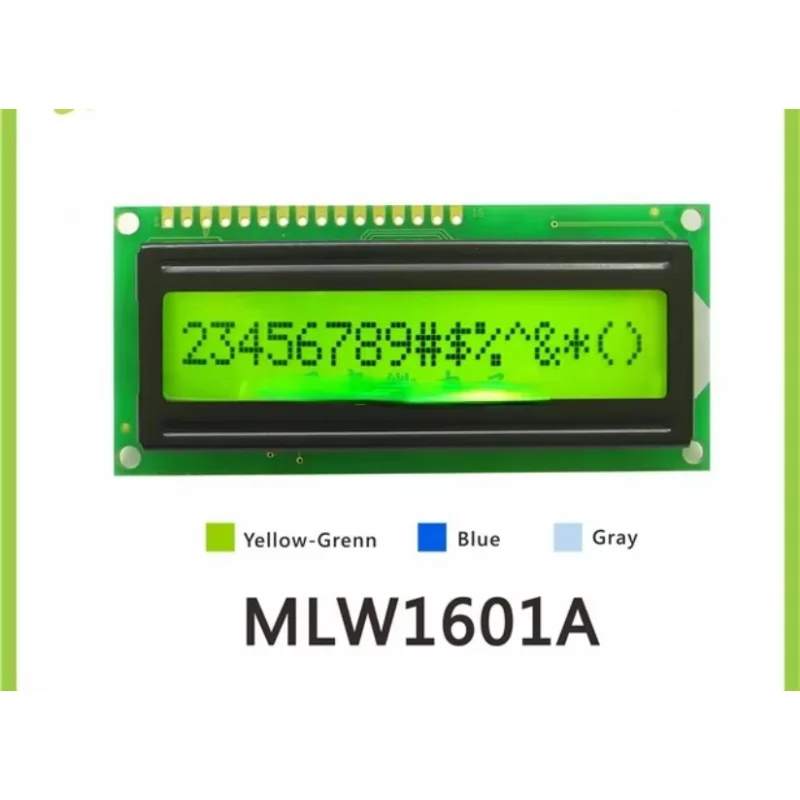 LCD1601 LCD screen 16X1 module Character 1601 dot matrix module Parallel port 1601A