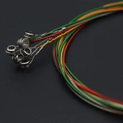 6PCS IRIN E103 Electric Guitar Strings Metal Rock Nickel Wound String High Quality Colourful Guitar Strings Musical Instruments