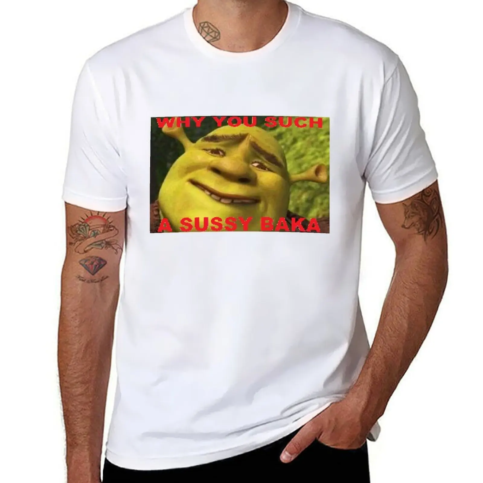 

Why you such a sussy baka T-Shirt man t shirt cotton man t shirts cotton T-Shirt