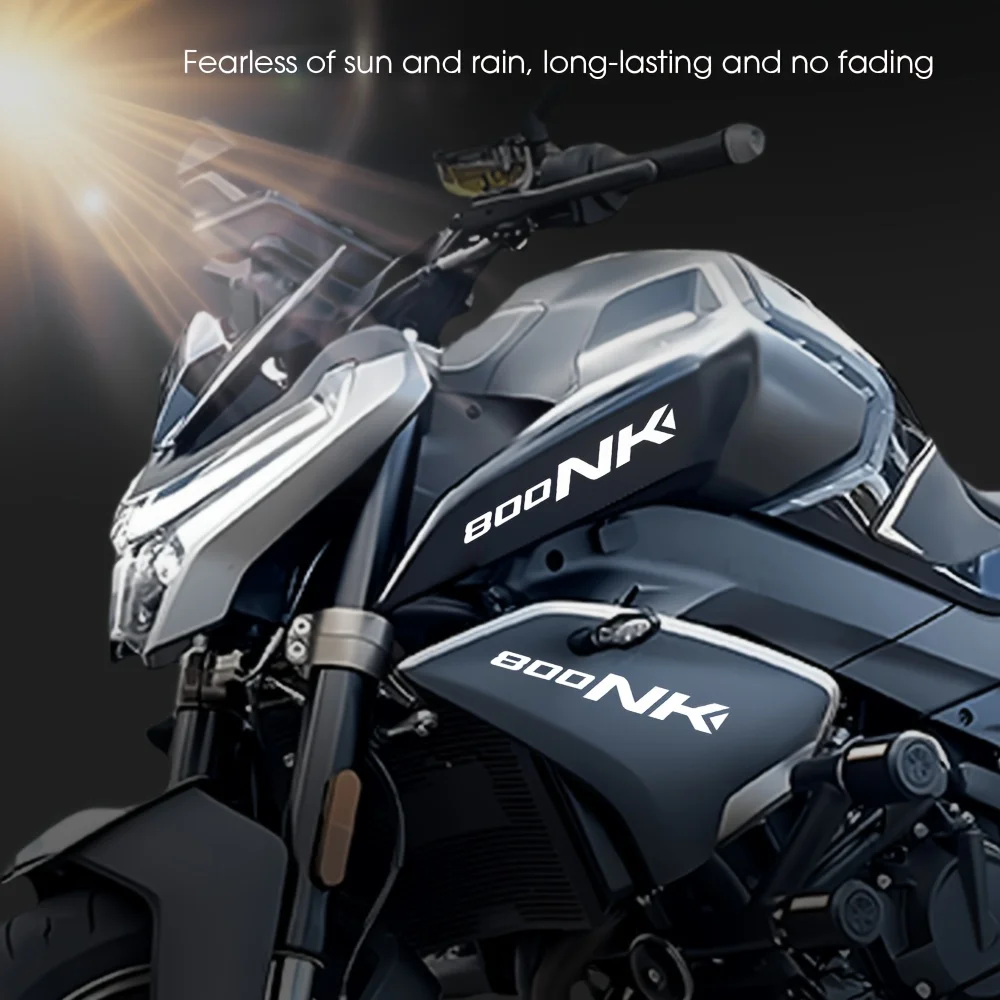 CFMOTO 800NK, 2022-2025 오토바이 탱크 및 헬멧 데칼용 글로우 스티커, 맞춤형 반사 PVC 액세서리