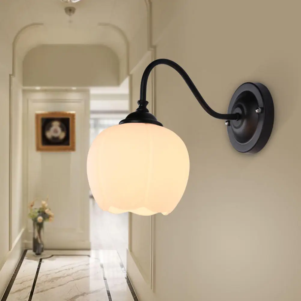 Simple Frosted Glass Light Shade for Ceiling Lamp Wall Hanging Fixture Protective Cover Home Decor Frosted Glass Lampshade