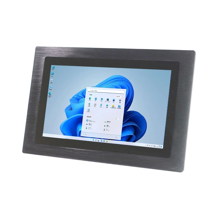 13.3 Inch Industrial IP65 Waterproof Capacitive Touch Screen Tablet 6*USB Dual LAN Ports Rugged Metal Case Panel PC