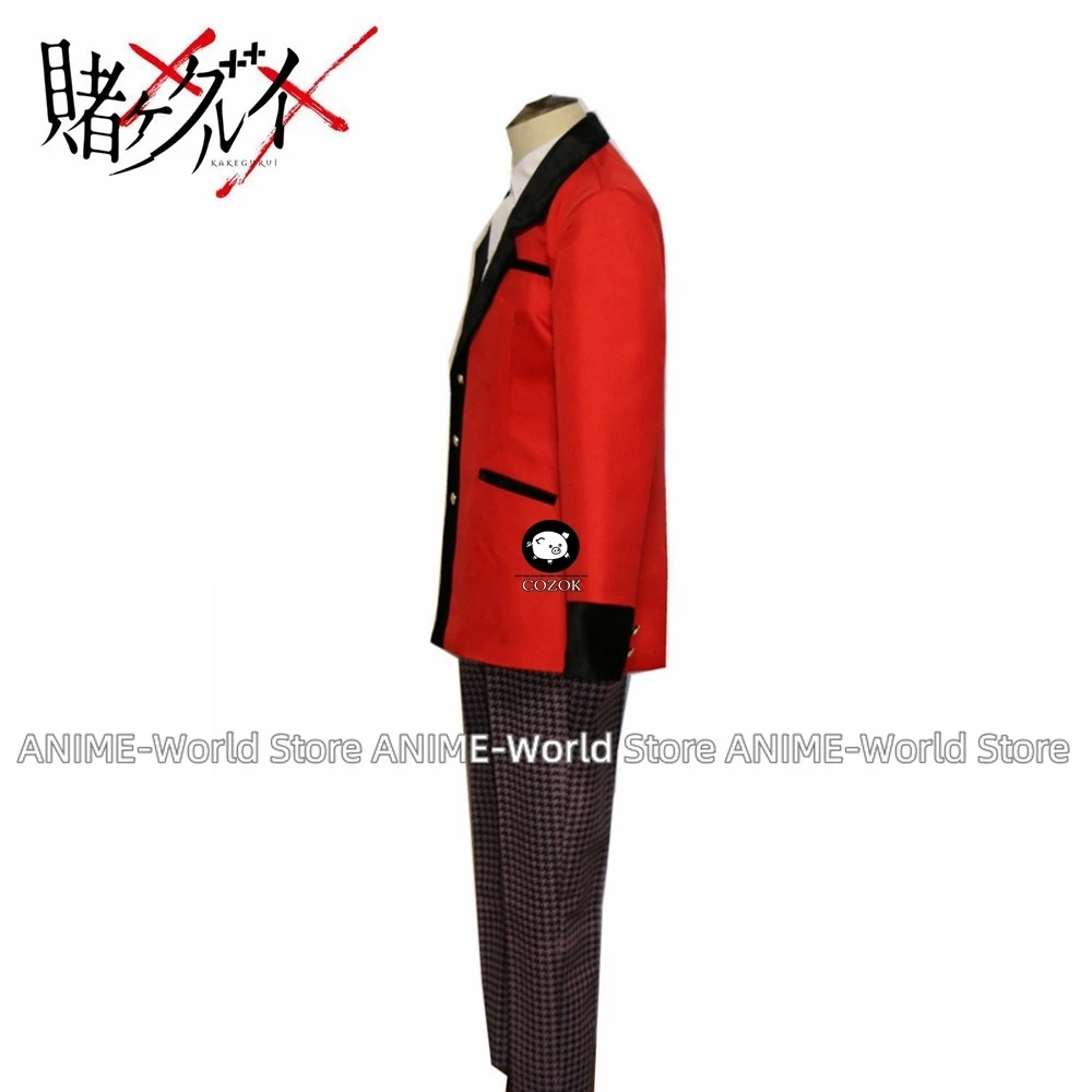 Kakegurui Compulsive Gambler Cosplay Costume Ryouta Suzui Costume Anime Cosplay Japanese Uniform Full Sets