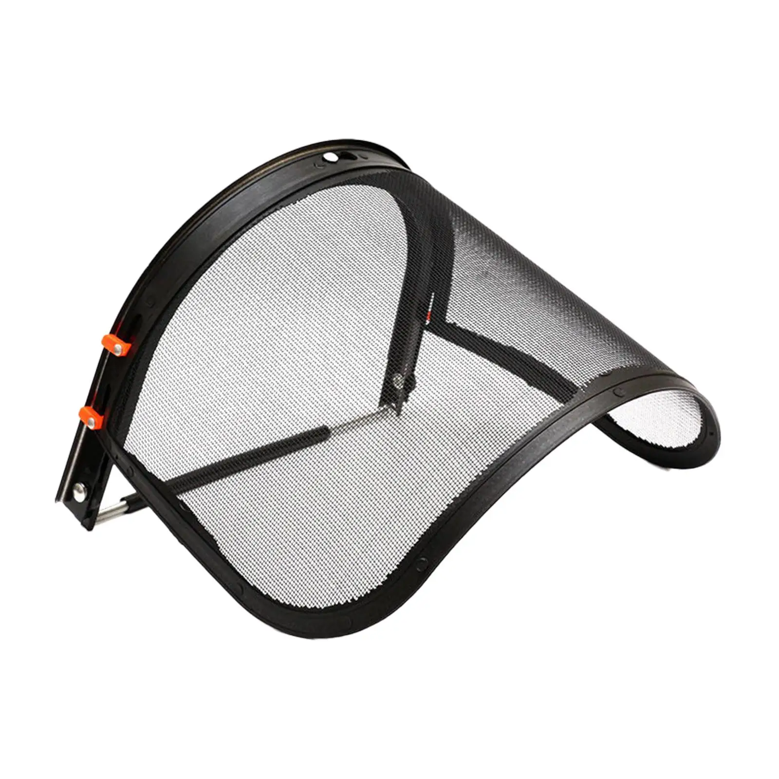 Face Shield and Bracket Combo Steel Wire Visor for Hard Hat Accessories Aluminum Bracket