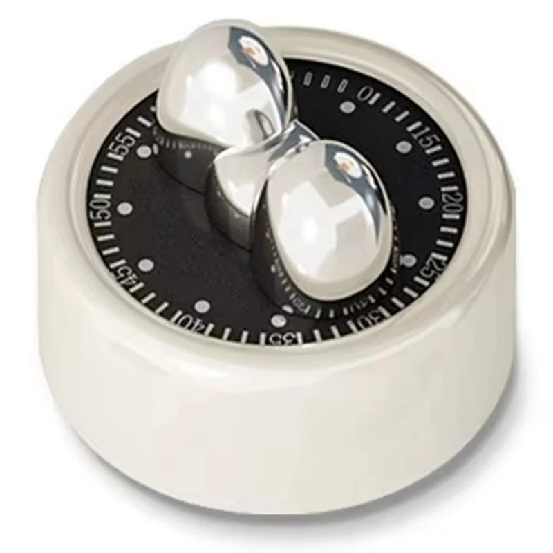 WISH Mini Visual Kitchen Timer Magnetic Mechanical Timer Kitchen Countdown Cooking Baking Alarm Clock