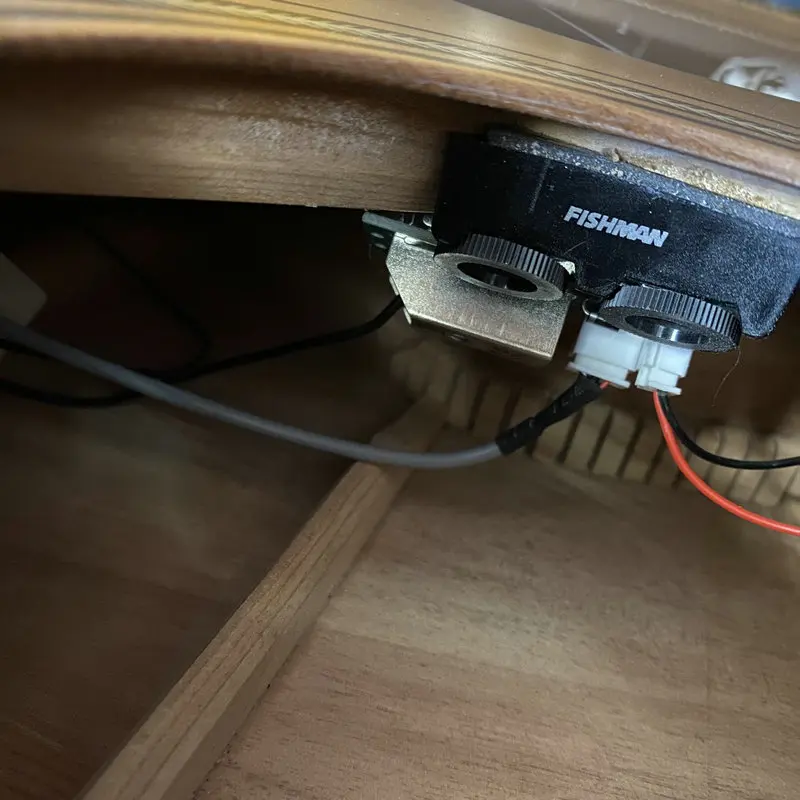 

i663 Electric&Acoustic Guitar 10 Strings Solid Cedar Top Steel String OEM Order Stock Guitar Sales Price