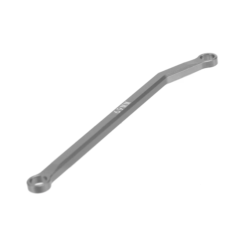 CNC Aluminum High Clearance Chassis Links Rod For 1/24 RC Crawler Car Axial SCX24 AXI90081 Deadbolt Upgrade Parts