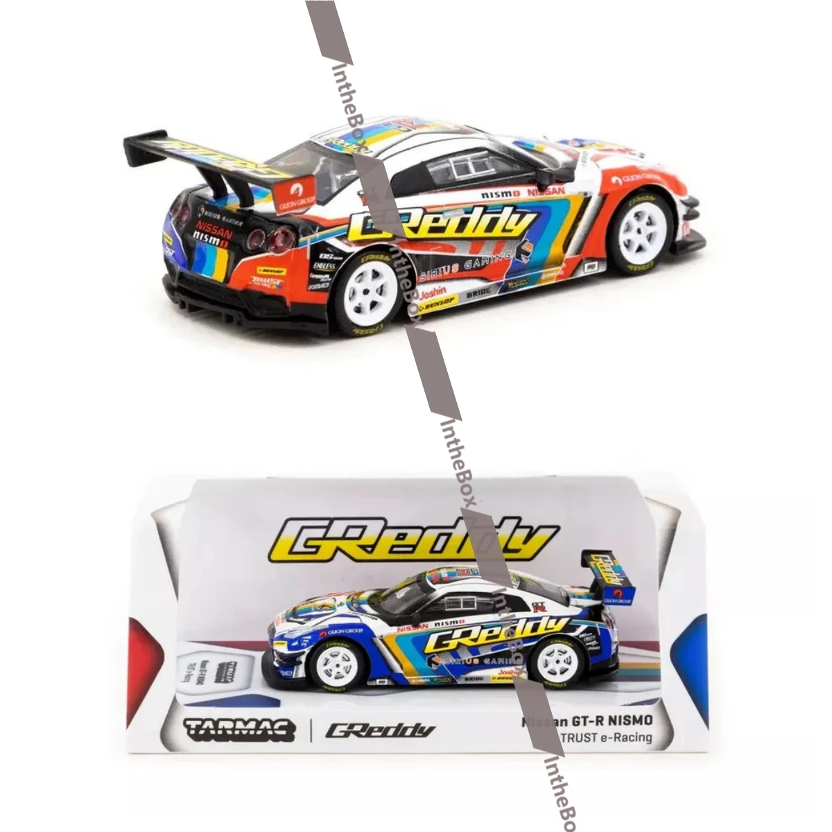 

GTR NISMO TRUST E RACING 1:64 SCALE BY TARMAC WORKS Car Collection Limited Edition