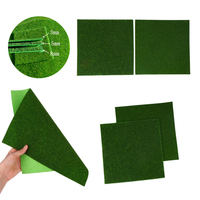 15/30cm Square Grass Mat 3mm 5mm 8mm Thick Artificial Lawn Carpet For DIY Project Model Scene Railway Layout Accessories